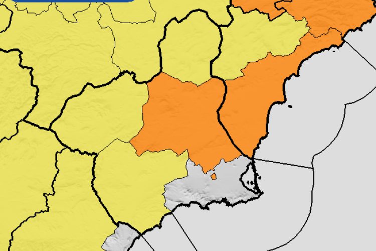 El aviso amarillo por altas temperaturas entra en vigor hoy a las 13:00 horas en Alhama de Murcia
