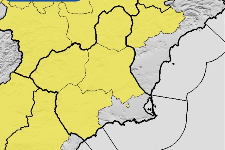 El aviso amarillo por calor regresará mañana a Alhama de Murcia