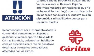 El Ayuntamiento informa sobre los canales oficiales para enviar ayuda humanitaria a Venezuela