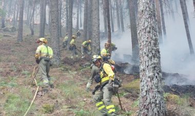 El contingente desplazado a los incendios de Ávila, Toledo y Madrid regresa a la Región tras cumplir su misión de apoyo para la extinción