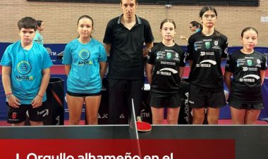 EL ESFUERZO DETRÁS DE CADA SET: El gran papel de José Antonio Barqueros y Daniela en el Campeonato de España de Tenis de Mesa