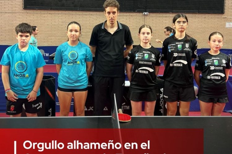 EL ESFUERZO DETRÁS DE CADA SET: El gran papel de José Antonio Barqueros y Daniela en el Campeonato de España de Tenis de Mesa