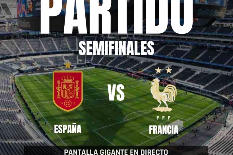 Pantalla gigante en el Jardín El Palmeral para vivir la semifinal del Mundial con España