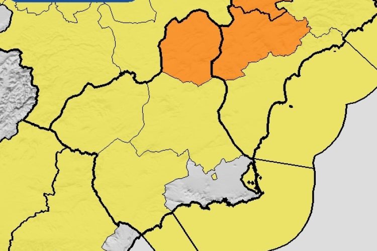 Alhama afronta hoy un aviso amarillo por lluvias y tormentas