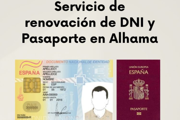 Apertura de nuevo plazo de inscripción para DNI y pasaporte a partir del martes 1