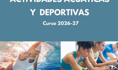 Deportes abre el plazo de inscripción para las actividades municipales del curso 2026/2027