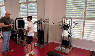 El gimnasio municipal incorpora nuevos sistemas de protección solar