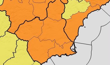 ACTUALIZACIÓN: Aviso naranja por lluvias y tormentas este jueves en Alhama de Murcia