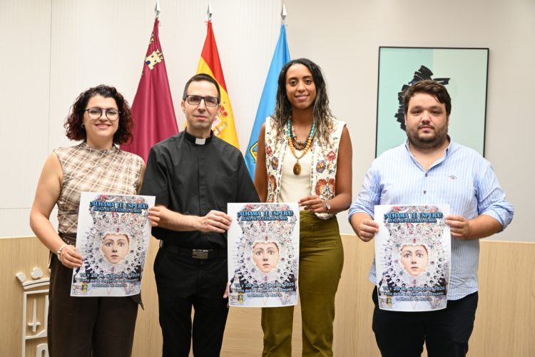 Alhama ultima los preparativos para recibir por primera vez a la Virgen de la Fuensanta