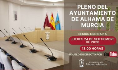 Convocatoria del Pleno Ordinario: jueves 24 de septiembre de 2026