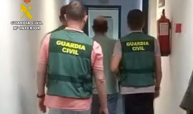 La Guardia Civil detiene al presunto autor de varios robos con violencia en Alhama de Murcia