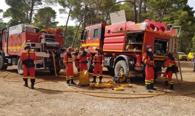 La Unidad Militar de Emergencias (UME) probará en Sierra Espuña el próximo 8 de septiembre su operativo contra incendios forestales