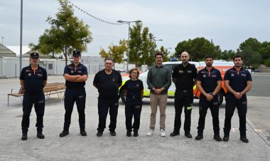 Protección Civil refuerza su capacidad de respuesta en Alhama con más equipamiento y un nuevo retén mixto