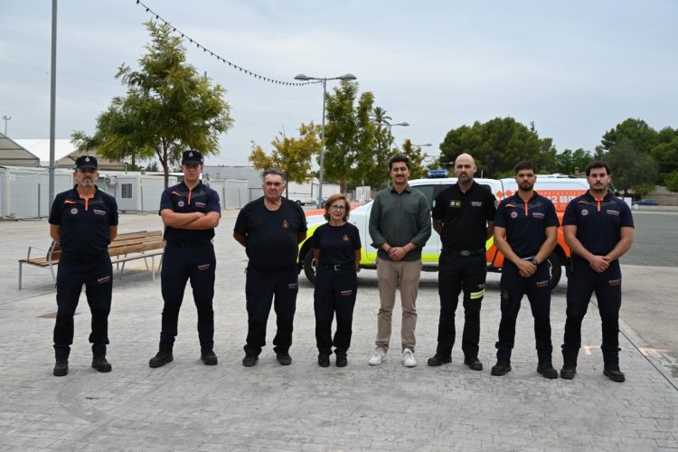 Protección Civil refuerza su capacidad de respuesta en Alhama con más equipamiento y un nuevo retén mixto