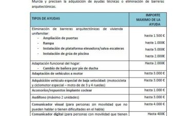 Abierto el plazo para solicitar ayudas para personas mayores y con discapacidad