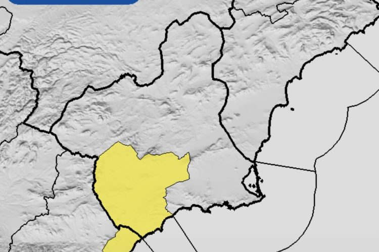 Alerta amarilla por tormentas en Alhama este jueves