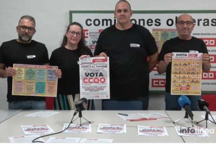 CCOO VUELVE A GANARLAS ELECCIONES SINDICALES EN ELPOZO.