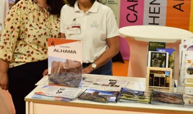 La Feria de Turismo Rueda cuenta por primera vez con la participación de Alhama de Murcia en su inauguración