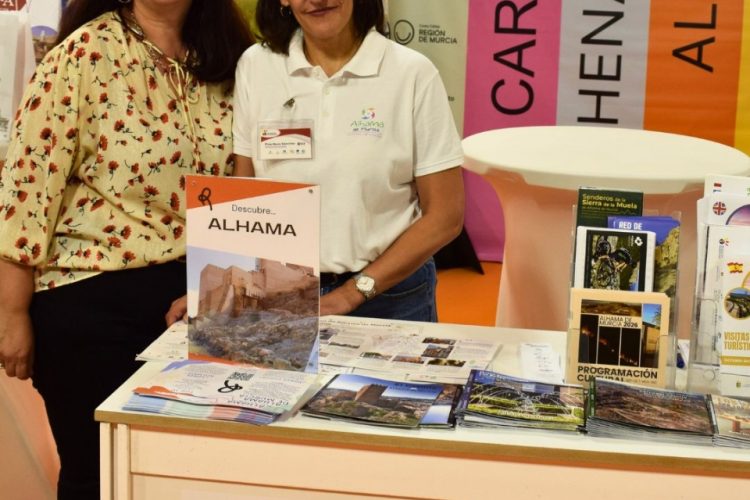 La Feria de Turismo Rueda cuenta por primera vez con la participación de Alhama de Murcia en su inauguración